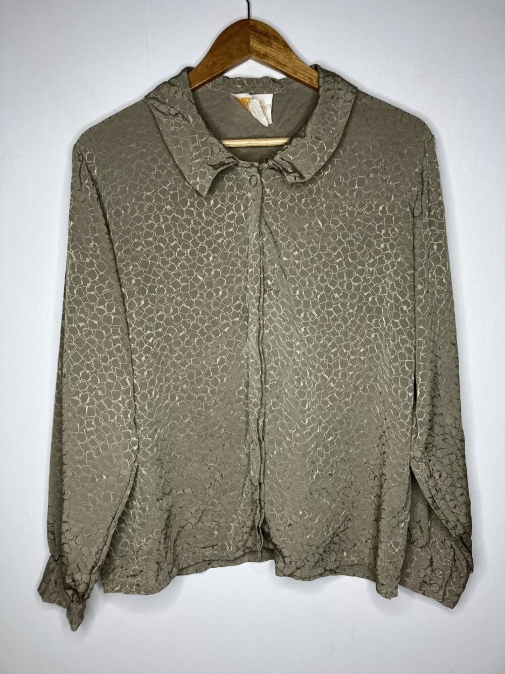 Vintage Pendleton Country Sophisticates Blouse Women's Large Abstract Button